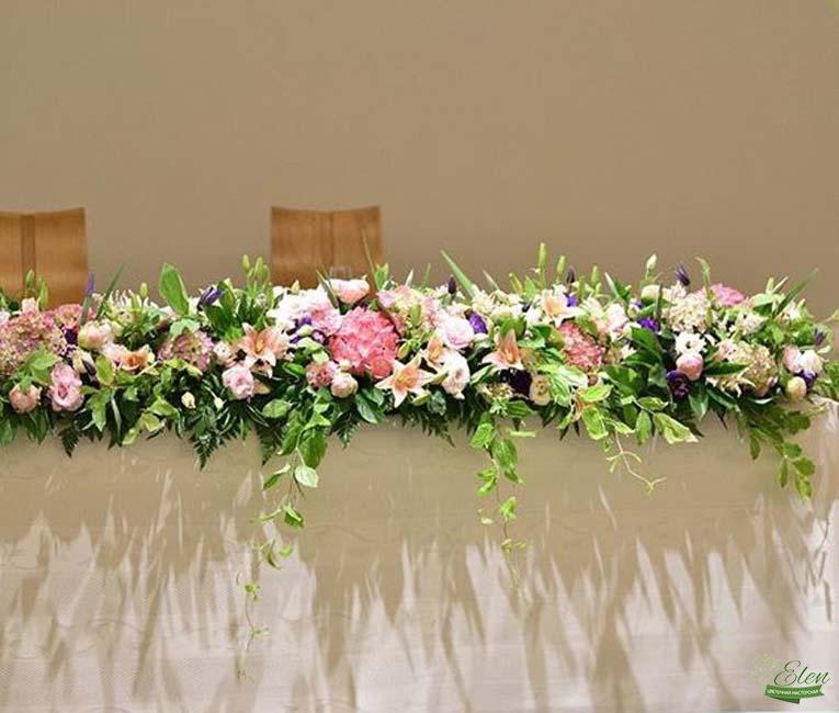 Декор Стола Цветами