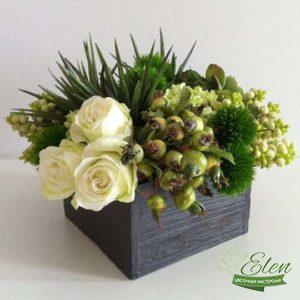 Букет Белоснежный - цветы для мужчины