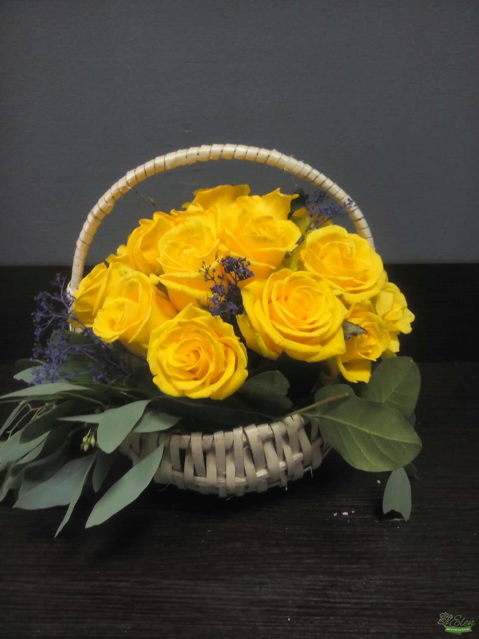 Букет желтых роз