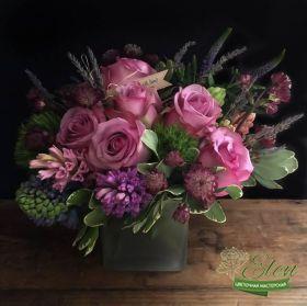 Композиции из живых цветов