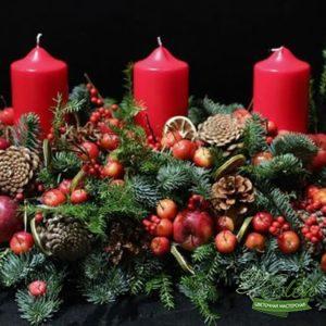 Большой новогодний подсвечник